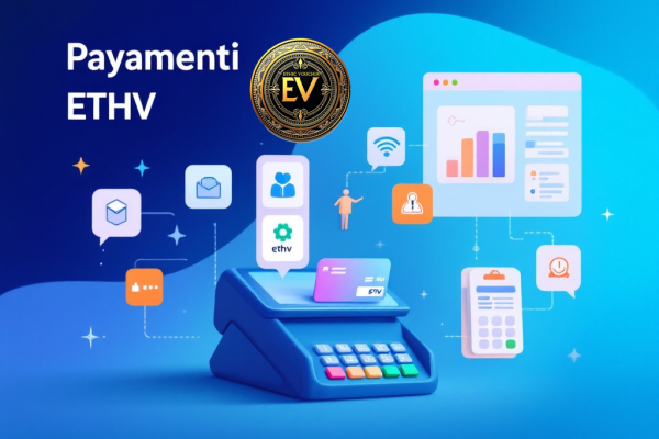 Per accettare pagamenti in ETHV nel tuo negozio: